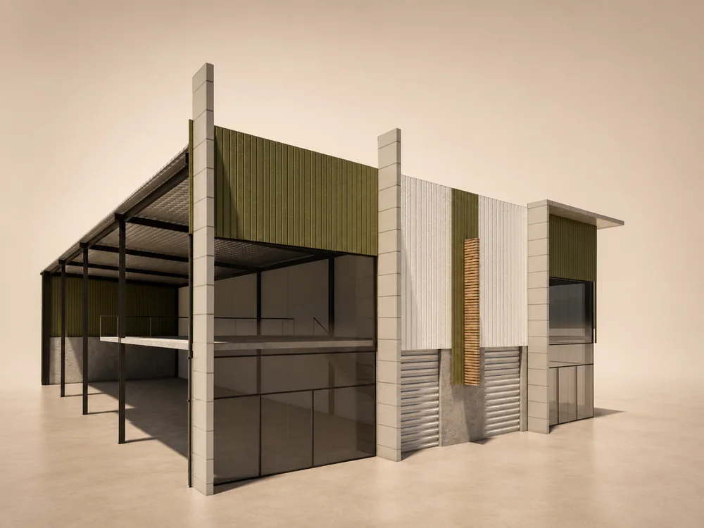 Flex Grand — render exterior